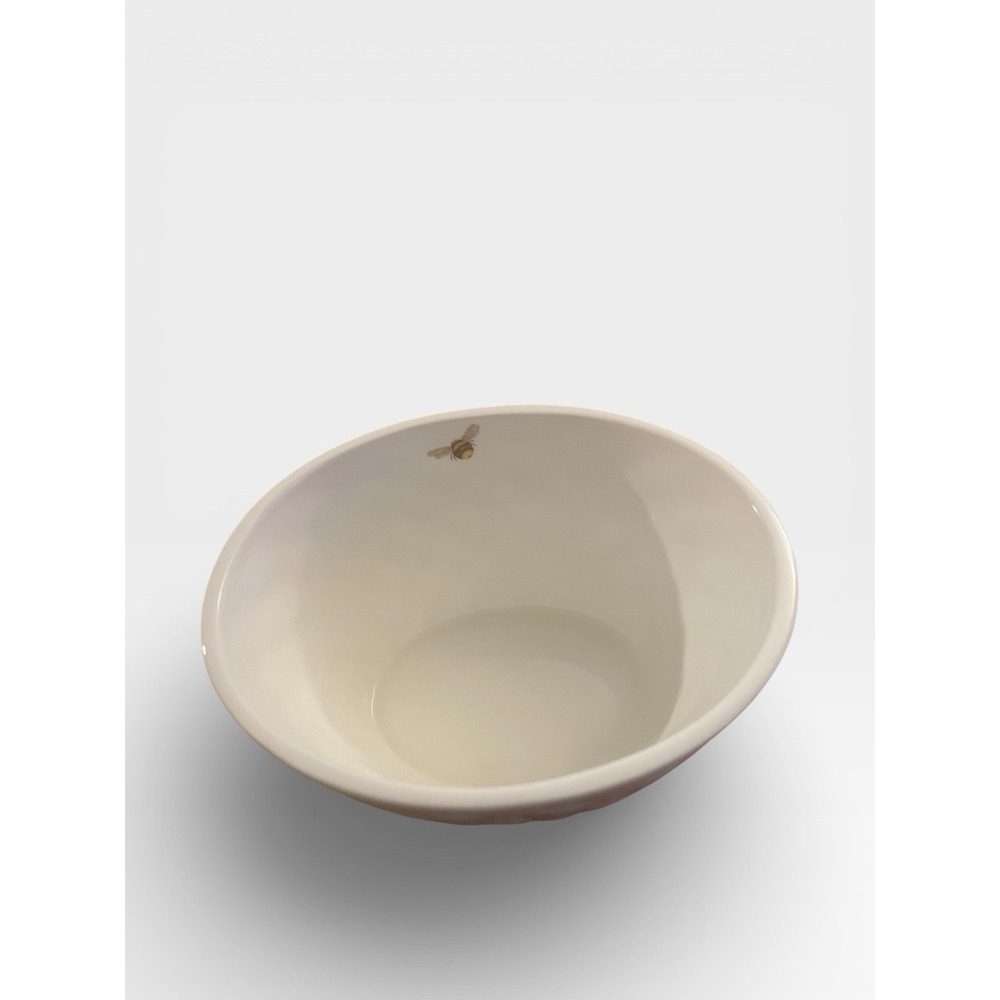 Lenox Butterfly Meadow Kitten Covered Bowl by Louise Le Luyer White Floral 6.5" - Picture 5 of 5